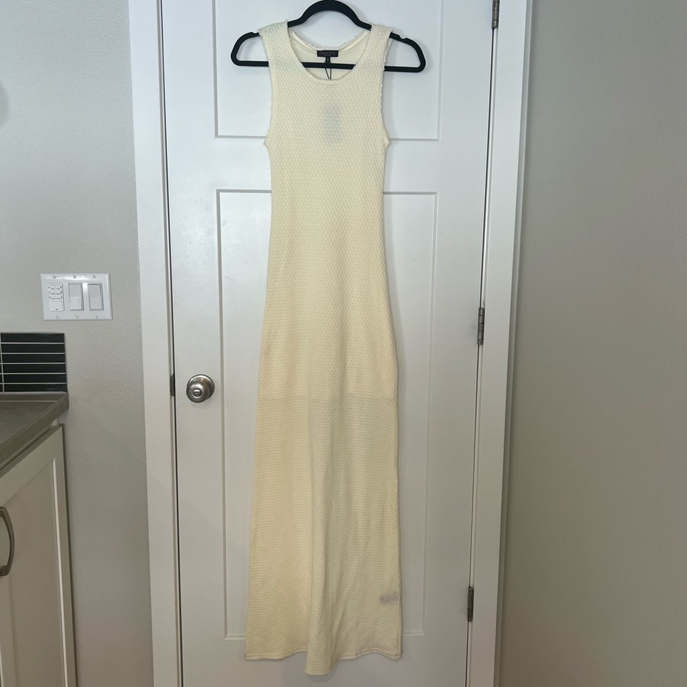 NWT Rag & Bone Carine Crochet Maxi Dress in Cream Size XS - Picture 3 of 7
